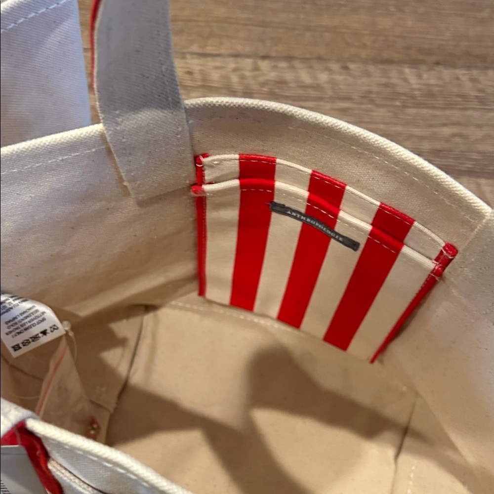 Anthropologie Hartley Canvas Tote Set - Picture 5 of 6